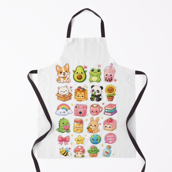 Item preview, Cute Kawaii Animal Sticker Set designed and sold by nyxium-art.