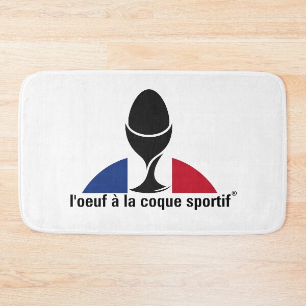 Item preview, The Sporty Soft-Boiled Egg - French Humor Logo Parody designed and sold by Eric Sintès.