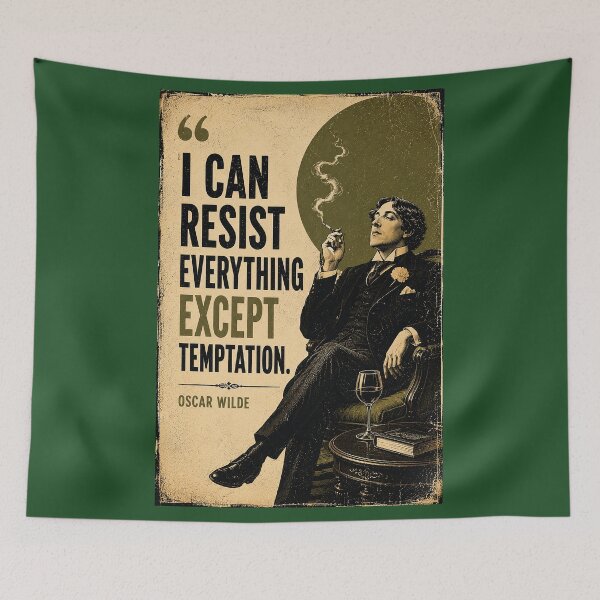 Item preview, Oscar Wilde Quotation Number Three designed and sold by Kzacreative.