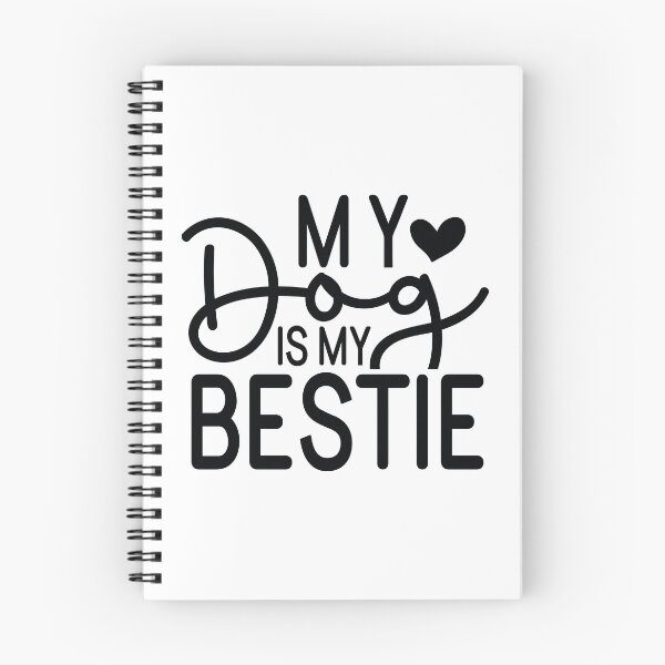 Item preview, My Dog Is My Bestie - Funny Dog Quotes Retro Vintage Aesthetic Best Puppy Mother Fur Mom Animal Gift designed and sold by FuzionRaptor.