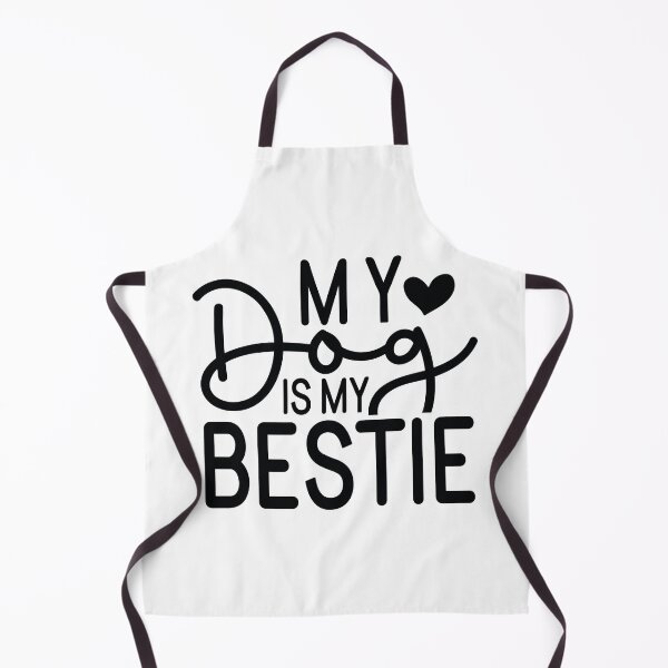 Item preview, My Dog Is My Bestie - Funny Dog Quotes Retro Vintage Aesthetic Best Puppy Mother Fur Mom Animal Gift designed and sold by FuzionRaptor.