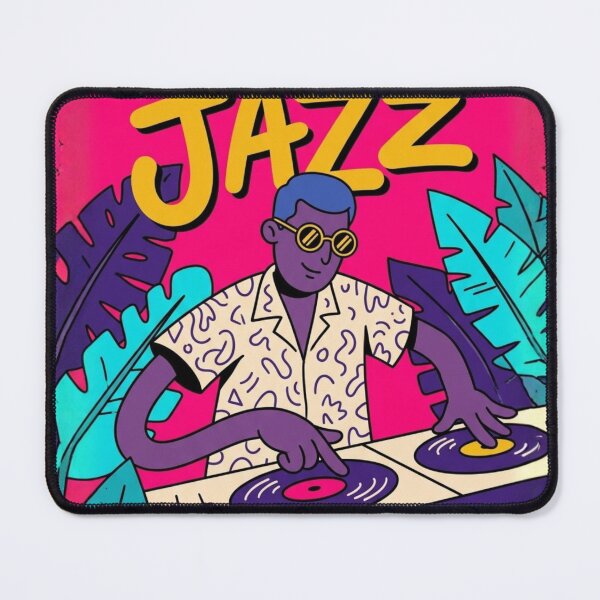 Item preview,  Jazz Wizard Drops the Turntable, Summons a Tropical Breakdown, and Blames the Pineapple designed and sold by Print Fiction.