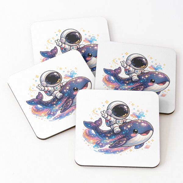 Item preview, Cute Astronaut Riding a Cosmic Whale | Kawaii Space Adventure | Galaxy Whale Art | Whimsical Universe Illustration | Astronomy Lover Gift | Magical Space Sticker designed and sold by MrDev.
