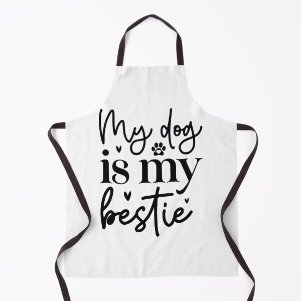 Item preview, My Dog Is My Bestie - Cute Retro Puppy Gift Dog Quotes Cool Mother Matching Family Owner Girl Mom Apparel Art designed and sold by FuzionRaptor.