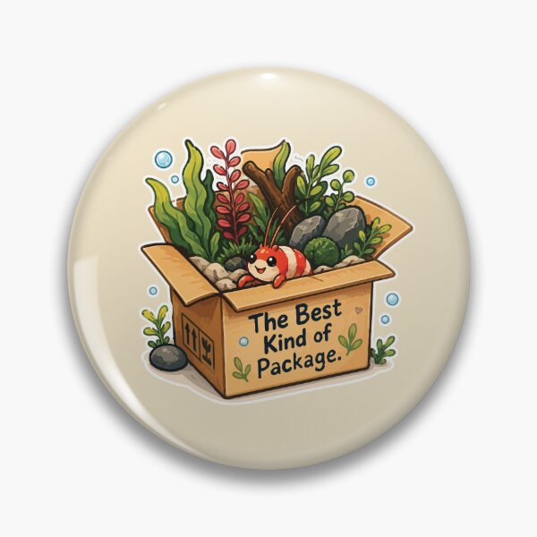 Item preview, The Best Kind of Package Funny Shrimp Aquarium designed and sold by SimplePoDesign.