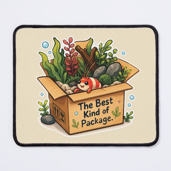 Item preview, The Best Kind of Package Funny Shrimp Aquarium designed and sold by SimplePoDesign.