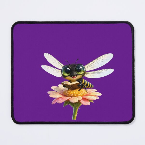 Item preview, Study Or My Fears Win Hehe Cute Cartoon Bee designed and sold by canvahub.