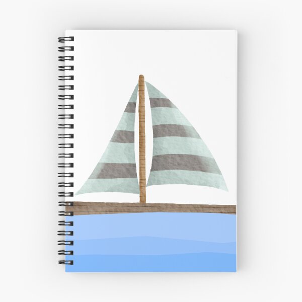 Item preview, Sailboat on the Water – Peaceful Nature Boating Design designed and sold by EclairArtShop.