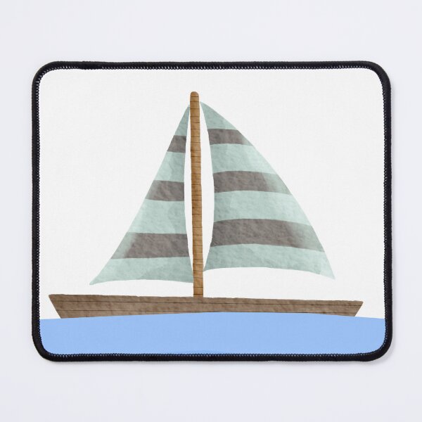 Item preview, Sailboat on the Water – Peaceful Nature Boating Design designed and sold by EclairArtShop.