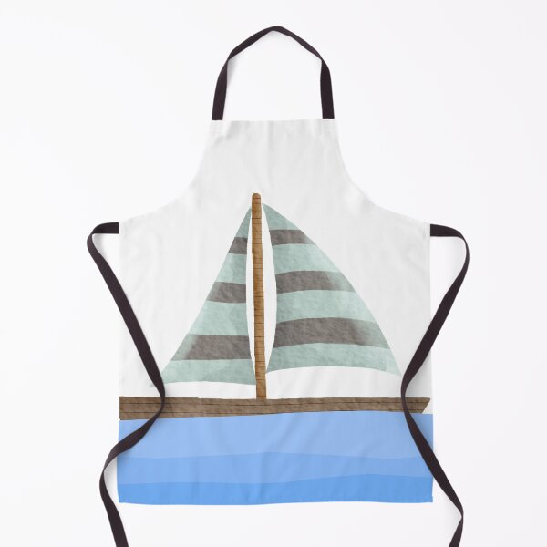 Item preview, Sailboat on the Water – Peaceful Nature Boating Design designed and sold by EclairArtShop.
