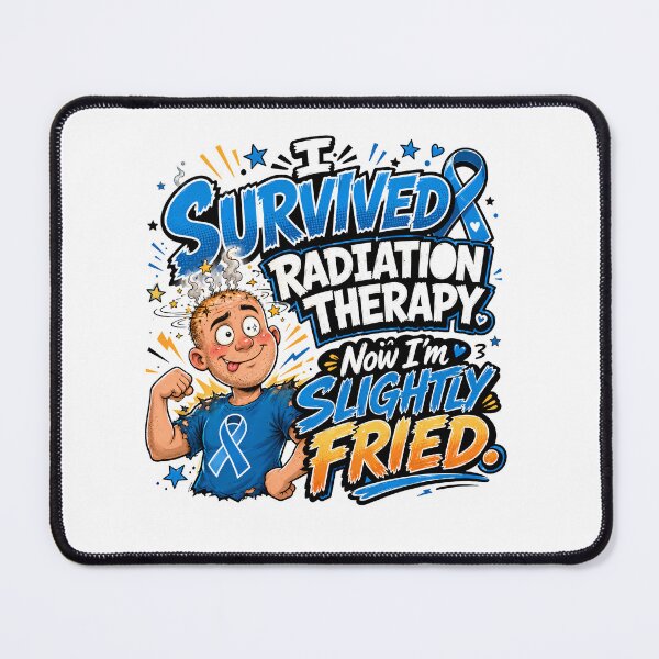 Item preview, I Survived Radiation Therapy Now I’m Slightly Fried Funny Cancer Survivor Design designed and sold by WHDProduction45.