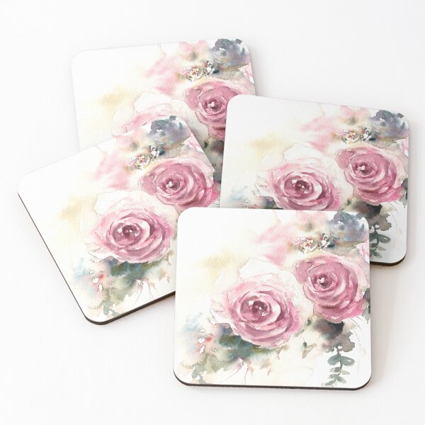 Item preview, Watercolor Painting of Roses designed and sold by CanotStop.