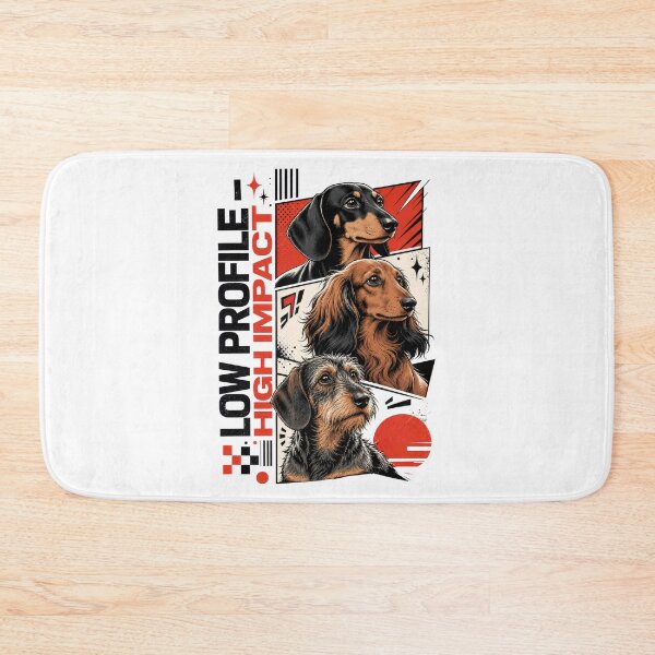 Item preview, Dachshund Dog Pop Art Low Profile High Impact designed and sold by AntiqueImages.
