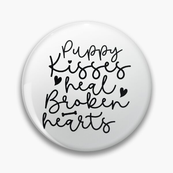 Item preview, Puppy Kisses Heal Broken Hearts - Funny Dog Quotes Retro Vintage Aesthetic Best Mother Fur Mom Animal Gift designed and sold by FuzionRaptor.