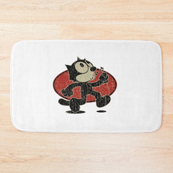 Item preview, Vintage Cartoon Black Cat Dancing Music Notes designed and sold by SiarheiYur.