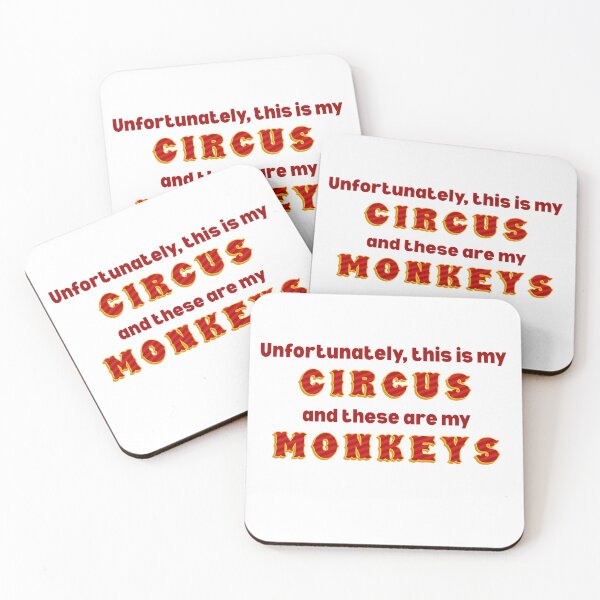 Item preview, Unfortunately my circus my monkeys designed and sold by ahershberger1.