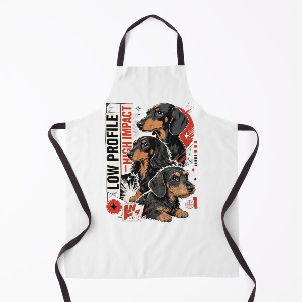 Item preview, Dachshund Doxies Low Profile High Impact designed and sold by AntiqueImages.