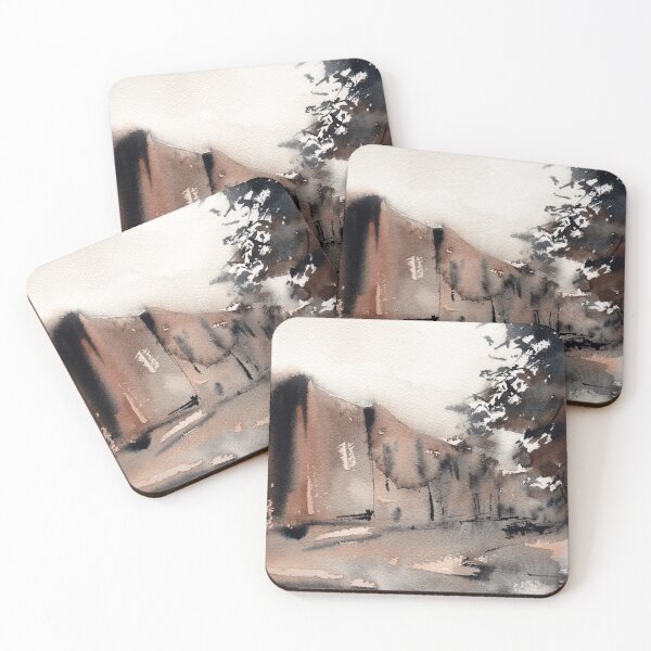 Item preview, Cityscape watercolor painting designed and sold by CanotStop.