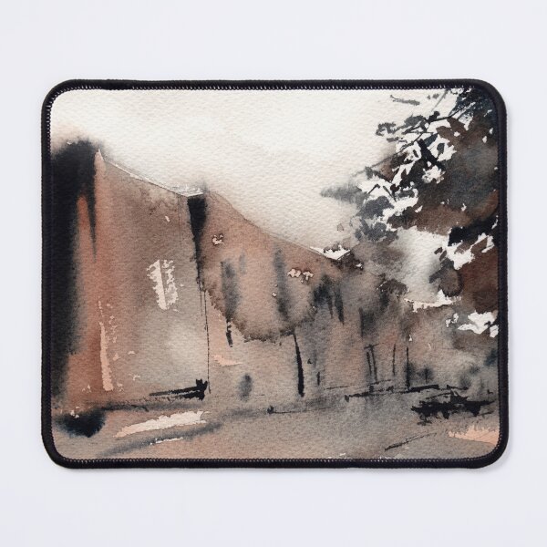 Item preview, Cityscape watercolor painting designed and sold by CanotStop.