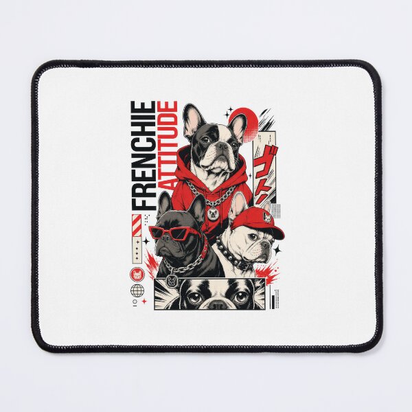 Item preview, Frenchie Attitude Urban Streetwear Dog Owners designed and sold by AntiqueImages.