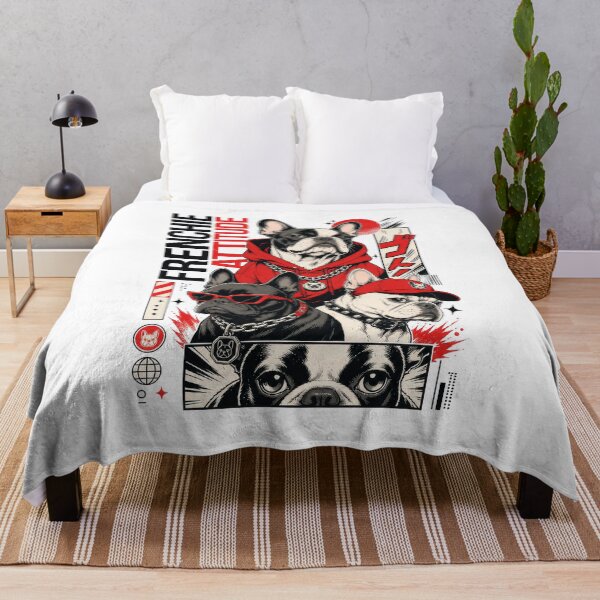 Item preview, Frenchie Attitude Urban Streetwear Dog Owners designed and sold by AntiqueImages.
