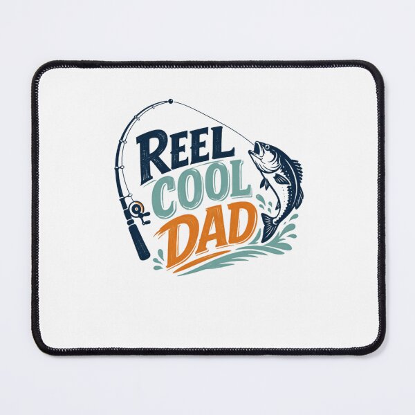 Item preview, Reel Cool Dad Fishing Father Angler designed and sold by SkeletonsDanger.
