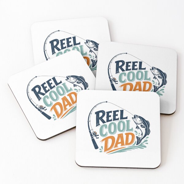 Item preview, Reel Cool Dad Fishing Father Angler designed and sold by SkeletonsDanger.