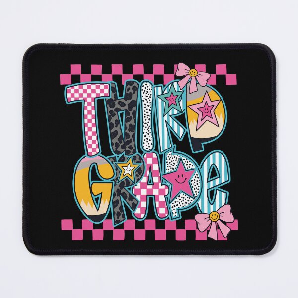 Item preview, Groovy Retro Third Grade Back to School Girls designed and sold by KroghDs.