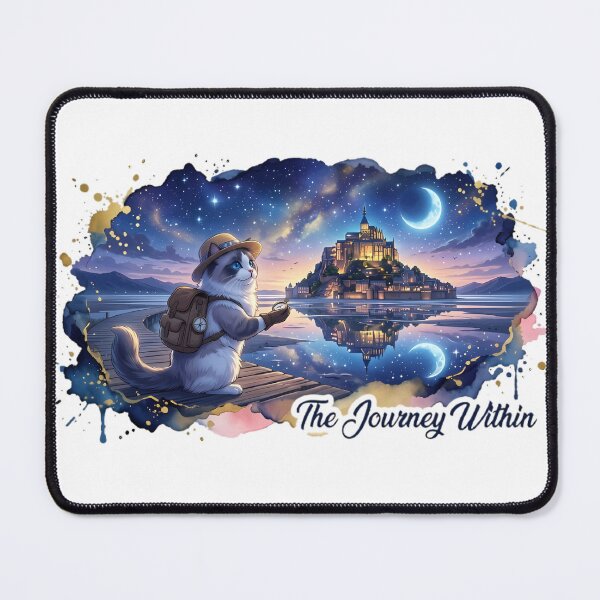 Item preview, Mont Saint-Michel Ragdoll Hoodie: The Journey Within designed and sold by MossyAndPearl.