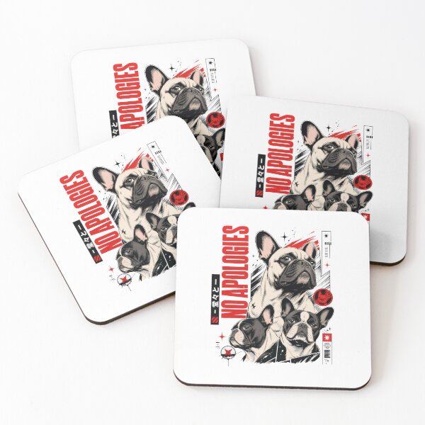 Item preview, French Bulldog No Apologies Urban Streetwear Dog designed and sold by AntiqueImages.