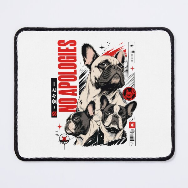 Item preview, French Bulldog No Apologies Urban Streetwear Dog designed and sold by AntiqueImages.