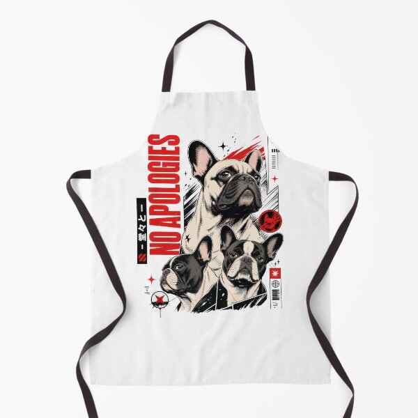 Item preview, French Bulldog No Apologies Urban Streetwear Dog designed and sold by AntiqueImages.