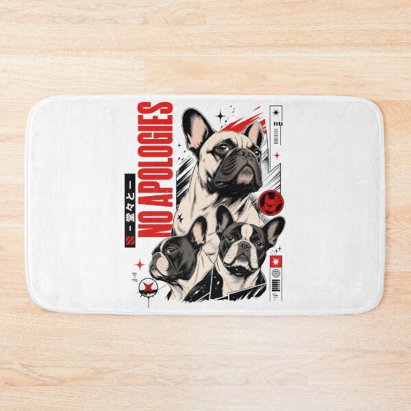 Item preview, French Bulldog No Apologies Urban Streetwear Dog designed and sold by AntiqueImages.