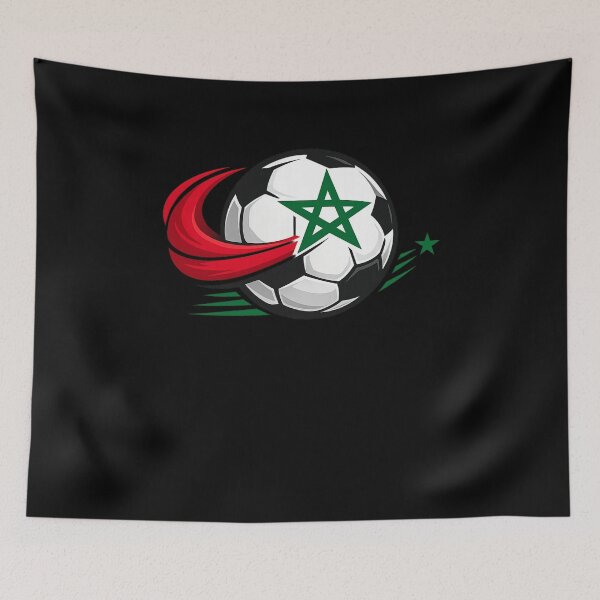 Item preview, Morocco Soccer Fan Gift designed and sold by Corvoria.