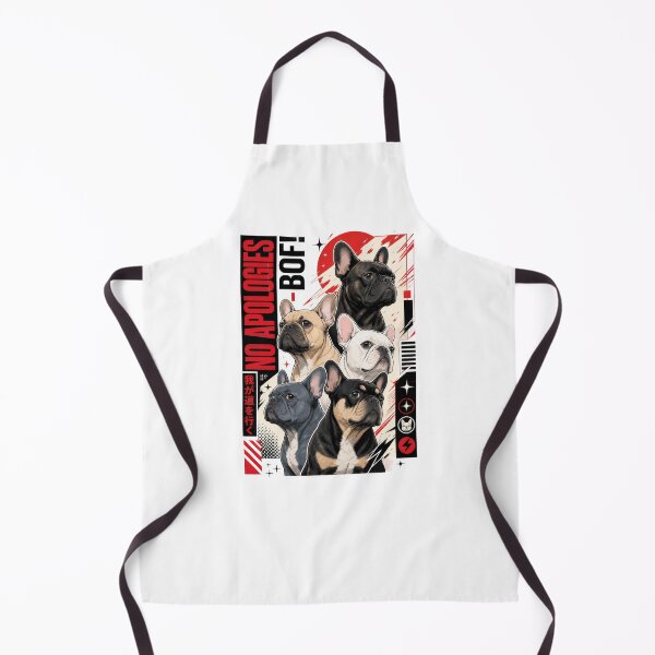 Item preview, No Apologies French Bulldog Urban Streetwear Dog designed and sold by AntiqueImages.