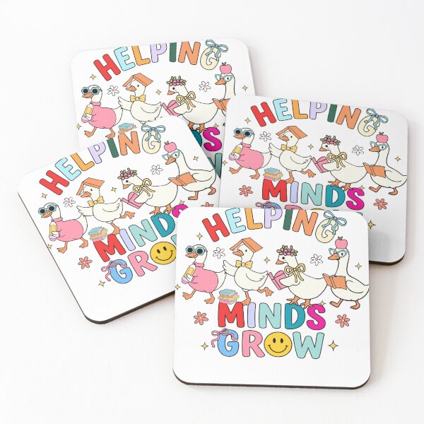 Item preview, Helping Minds Grow Teacher Back to School Goose designed and sold by KroghDs.