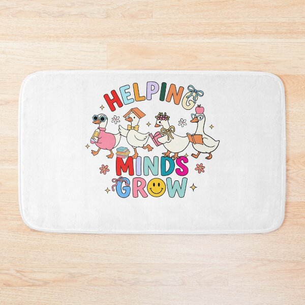 Item preview, Helping Minds Grow Teacher Back to School Goose designed and sold by KroghDs.