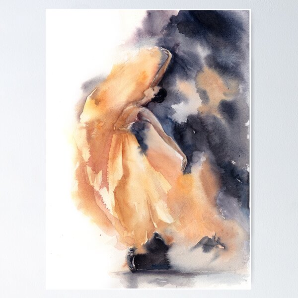Item preview, Ballerina painting designed and sold by CanotStop.