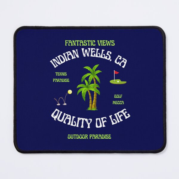 Item preview, Indian Wells Shirt. Indian Wells, CA Quality of Life, Tennis Paradise, Golf Mecca, Gift for a Tennis or Golf Fan designed and sold by ShrimpAndGrits.