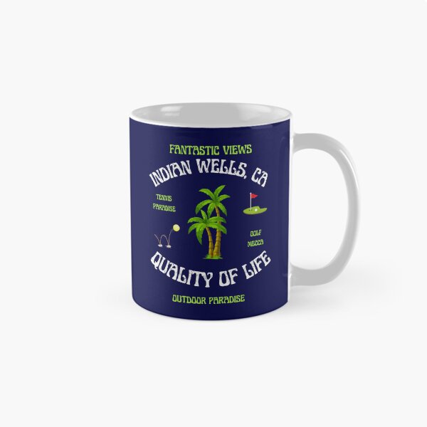 Item preview, Indian Wells Shirt.  Indian Wells, CA Quality of Life, Tennis Paradise, Golf Mecca, Gift for a Tennis or Golf Fan designed and sold by ShrimpAndGrits.