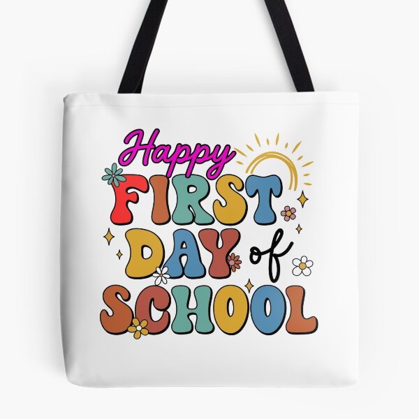 Item preview, Groovy Retro First Day of School Kids Teacher designed and sold by KroghDs.