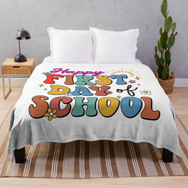 Item preview, Groovy Retro First Day of School Kids Teacher designed and sold by KroghDs.