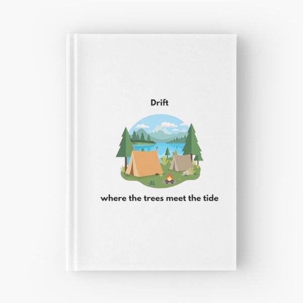 Item preview, Drift Where the Trees Meet the Tide – Forest and Water Nature Design designed and sold by EclairArtShop.