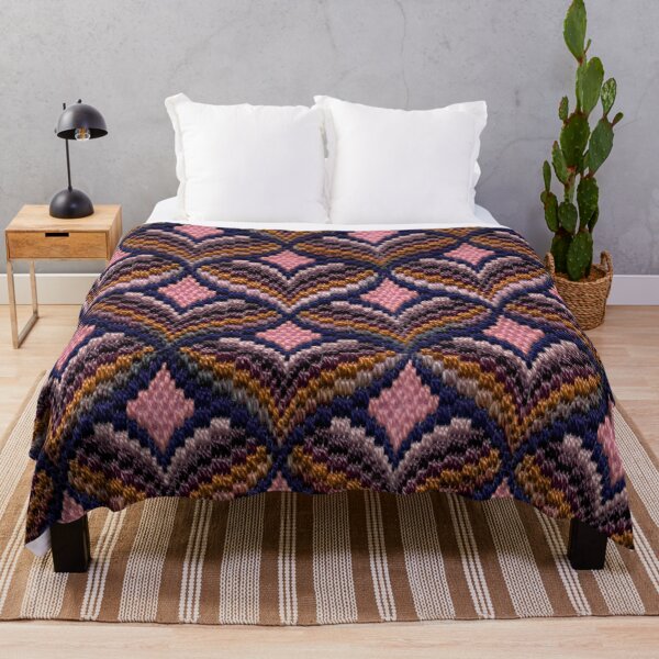 Item preview, Boho Woven Geometric Pattern | Vintage Textile Inspired Abstract Design designed and sold by StudiobyTara.