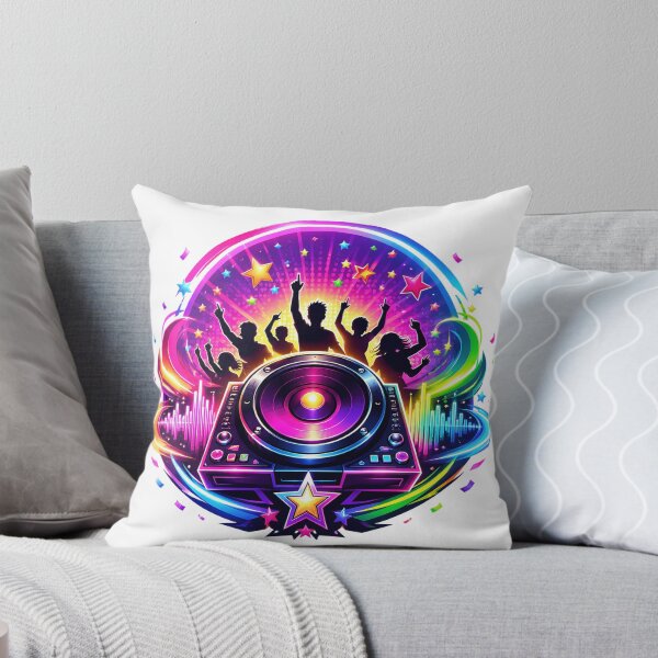 Item preview, Rave DJ Dancefloor designed and sold by syotos-ai.