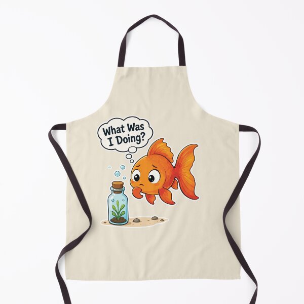 Item preview, What Was I Doing Funny Goldfish designed and sold by SimplePoDesign.