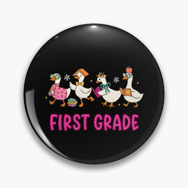 Item preview, First Grade Goose Cute Back to School Kids designed and sold by KroghDs.