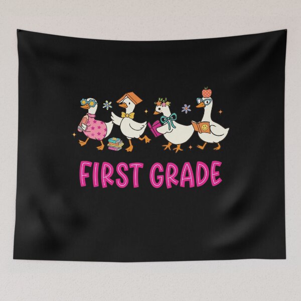 Item preview, First Grade Goose Cute Back to School Kids designed and sold by KroghDs.