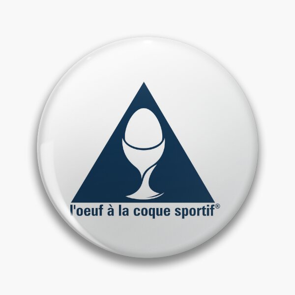 Item preview, The Sporty Soft-Boiled Egg - Vintage Logo Parody French Humor designed and sold by Eric Sintès.