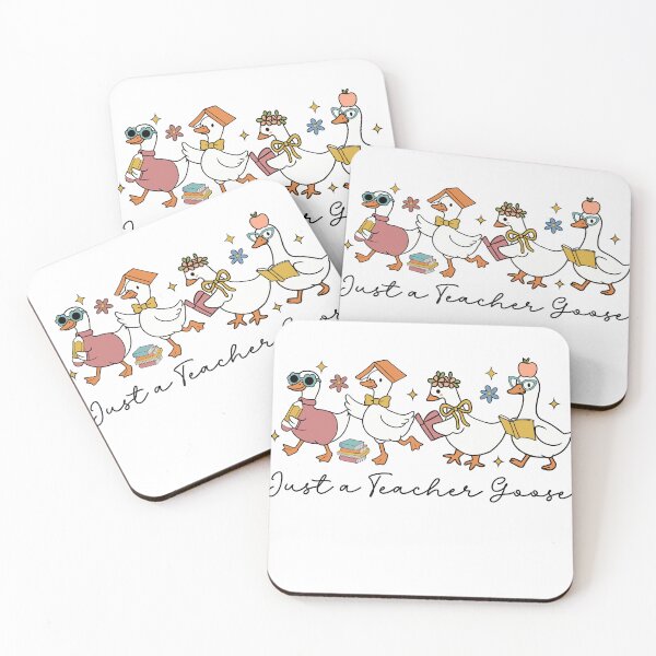 Item preview, Just a Teacher Goose Cute Back to School designed and sold by KroghDs.